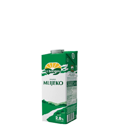Mlijeko 2,8% mm 1L