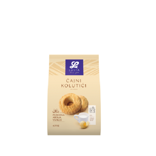 Kolutići čajni Lasta 750 gr