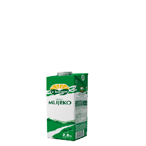 Mlijeko 1L 2,8%mm mpc 02.05.= 0,90€