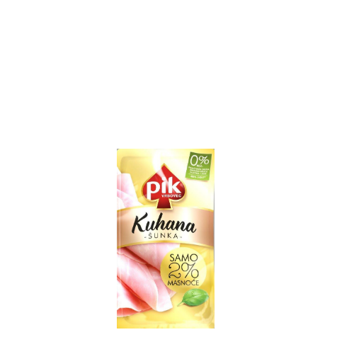 šunka kuhana 125g 1kg=15,92€ do 19,90€ mpc 02.05.=2,49€