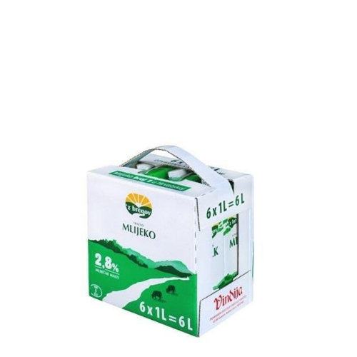 MLIJEKO 1l 2,8%mm 6 kom