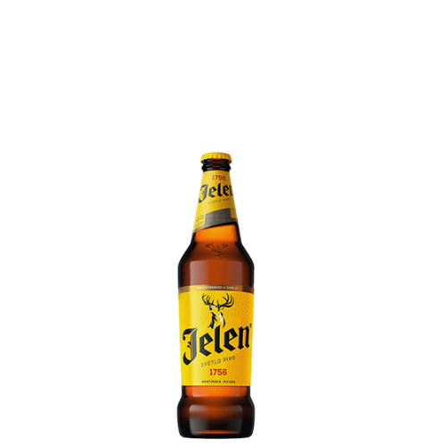 Pivo Jelen 0,5L 1L=1,98€ mpc 02.05. = 1,09€