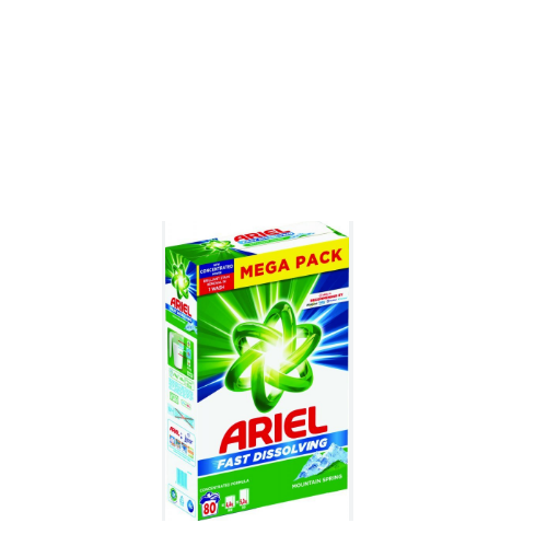 Deterđent ariel za 80 pranja mpc 02.05.=17,99€
